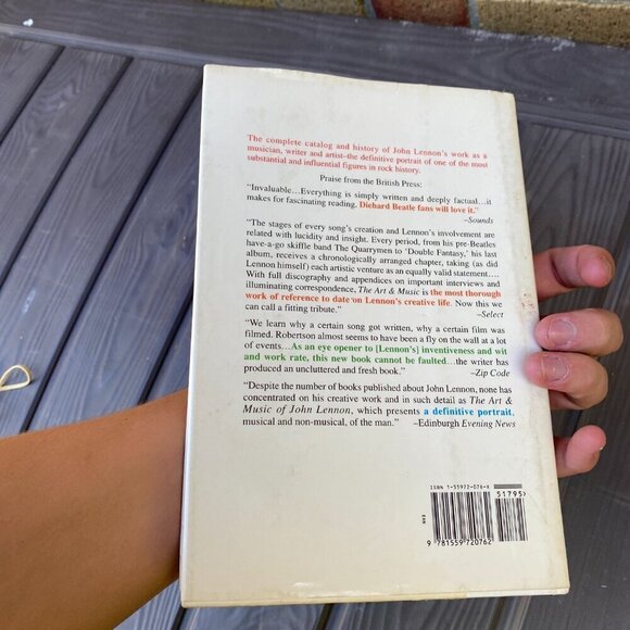 The Art & Music of John Lennon SIGNED BY CYNTHIA LENNON Book By John Robertson - Picture 3 of 7